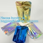 Foil Mylar Bags, Foil Pouch Bags, Multifunctional storage bags, Reusable, Recyclable, Resealable