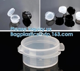 5g 5ml Small Cream Clear Plastic Pot With Screw Cap Cosmetic Container Empty Plastic Jar