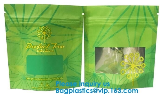 Resealable Zip lockk Pouch, Mylar Bags, Resealable Smell Proof Bags, Aluminum Foil Pouch Bag