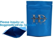 Mylar Foil Bags, Zippered Pill Bags Reusable Pill Pouch Bags Self Sealing Medicine Storage Pouch
