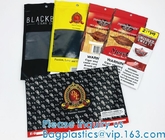 Slide Zipper Top Pouch Bags, Glossy, Matte, UV, Foil Stamping, Food Beverage Packaging, CMYK Pantone