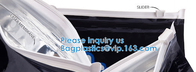 Zip Lock Slider Bags, Re-closable pouches, Recyclable, Tear-proof, Underwear, appreal, garment pack