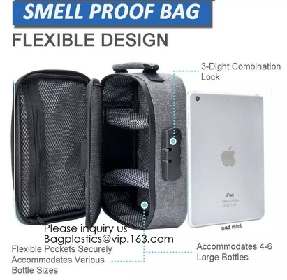 Child Resistant Bag, Case, storage bag, handbag, clutch bag, purse, Moisture Proof Barrier Pouch For Herbal Incense Bags Holographic Mylar Baggies