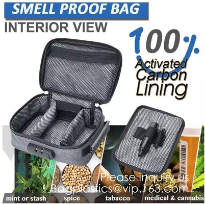Child Resistant Bag, Case, storage bag, handbag, clutch bag, purse, Moisture Proof Barrier Pouch For Herbal Incense Bags Holographic Mylar Baggies