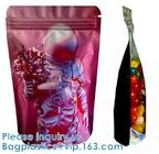 Reusable Zipper Top pouches, Matte finish, custom logo, flat bottom bags, coffee &amp; tea packing bags