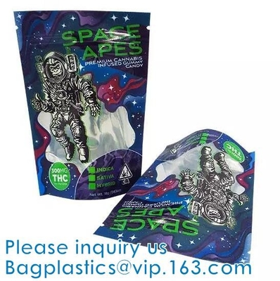 Self-Sealing Zipper Pouch, Resealable Odor Proof Bags, Zip Top Waterproof, Food Storage, Heavy Duty Zip lockk