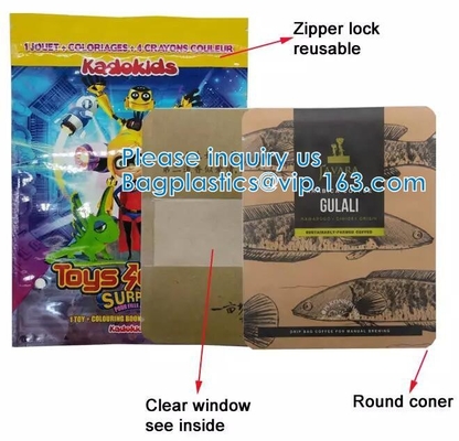 Self-Sealing Zipper Pouch, Resealable Odor Proof Bags, Zip Top Waterproof, Food Storage, Heavy Duty Zip lockk