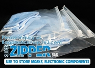 Compostable Environmentally Friendly Frosted Garment Ziplock, Disposable, Waterproof, Dustproof