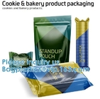Kraft paper pouch, Odor Proof Bags, Zip Top Waterproof For Food Storage, Heavy Duty Ziplock, Heat Sealable