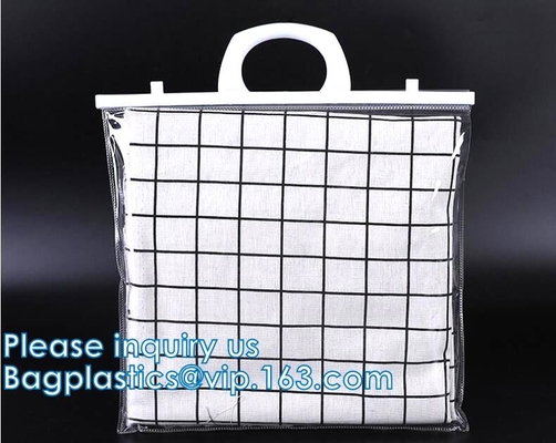 Handle Zip lockk Bags, Hook Bags, Hanger Bags, Underwear Packaging, Garment Clothes Bags, Button Closure