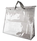 Multi Size, Handbag Storage Dust Cover Bags, Handbag &amp; Purse, Sturdy PVC Organizer Holder With Handle Zipper