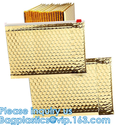 Cosmetic Wrap Packing, Zip lockk Bubble Pouch, Slider Zipper Bubble Bag, Customized Jewelry Packaging