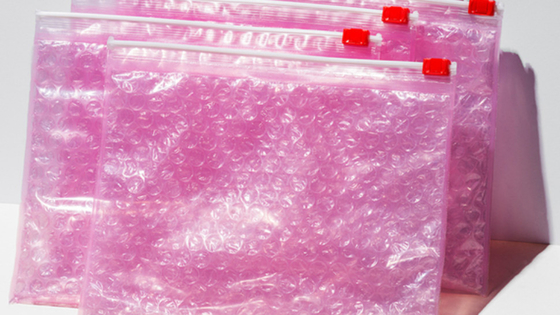 Padded Bubble Bag Zip Lock, Matt Mesh Eva Zip lockk Bubble Bag/Eva Zip lockk Bag For Perfume With Custom Logo