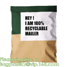 Gift Packing, Padded Envelope, Compostable Courier, Mailing Coextruded Poly Mailer Bags