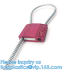 Sealing Tape Security Cable Padlock Zip Strip Ties Strap Tag Bags Lock Meter Seals With Logo