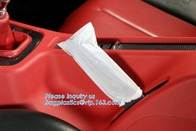 Biodegradable Disposable Car Seat Cover, 5 In 1 Kit Protection, Masking Film, Wheel Bags, Tyre Sack
