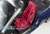 Indoor Reusable Nylon Car Chair Seats Cushion Cover, Car Steering Wheel Covers, Waterproof Car Dust Cover