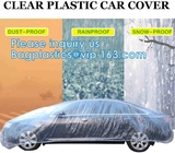 Disposable Car Covers Clothes,  Universal Covering Prevent Dust For Car, Vehicle Covers, With Elastic Band