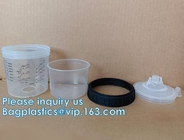 DISPOSABLE REFILLS, Automotive Spray Cup Paint Hard Cup, Gun Cups, Paint Mixing Cups, SPRAY CUP SYSTEM