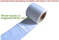 Biodegradable Pre-Opened, Mirco Perforated Auto Bags On Roll, Preopened Poly Bag For Packaging Machines