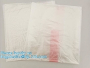 Biodegradable Medical PVA Water Soluble Wash Laundry Bag For Hospital, Dissolvable Wash Laundry Bag