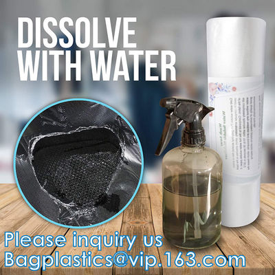 WATER SOLUBLE BAG, PVA MOULD PEEL FILM, POLYVINYL ALCOHOL, LAUNDRY SACK, DETERGENT POD PACK