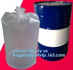 Chemical Barrels Drum Liners Elastic Band Drum Covers, Oil Round-Bottomed Lining Bags Ibc Liner Transporting