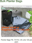 Planter Bags, Grow Bags, Cultivating Bags, Nursery Pot, Greenhouse, Agricultural Film,  Horticulture Garden