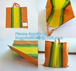 Eco Friendly fabric Laminated Handle, Pp Woven Tote Bag, RPET Coated Foldable Recyclable Shopping handy Bags