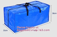 Heavy Duty Oversized Storage Bag Organizer With Strong Handles, Moving, Traveling, College Dorm, Camping