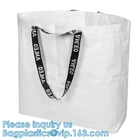 Eco Reusable Supermarket Grocery Promotion Shopping carrier, fabric tote cloth bag, Woven sack