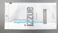 Swimwear Packaging Pouch With K Top, Gusset Bag Bikini Slider Zipper Packaging Bags, Hanger Hook Underwear