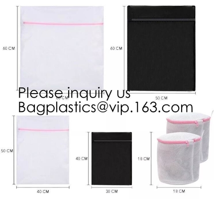 Biodegradable Drawstring Laundry Bag customzied, Logo Printed Poly Hotel, Travel Laundry belonging Bag