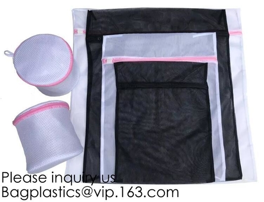 Biodegradable Drawstring Laundry Bag customzied, Logo Printed Poly Hotel, Travel Laundry belonging Bag