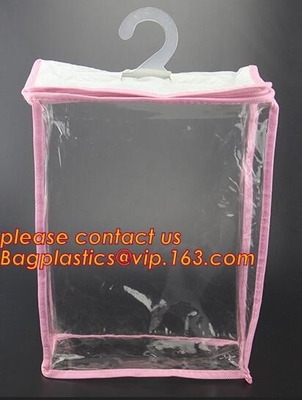 GARMENT PACKING HANGER BAGS, HOOK BAGS,GARMENT BAGS, BOTTON CLOSURE BAGS, EVA FROST DRAWSTRING BAGS