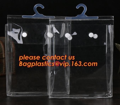 GARMENT PACKING HANGER BAGS, HOOK BAGS,GARMENT BAGS, BOTTON CLOSURE BAGS, EVA FROST DRAWSTRING BAGS