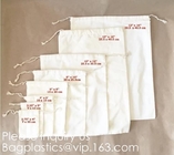Cotton Drawstring Bags, Cotton Muslin Bags, Cotton Pouch, Reusable Bags, Jewelry Pouch, gift Sachet Bags