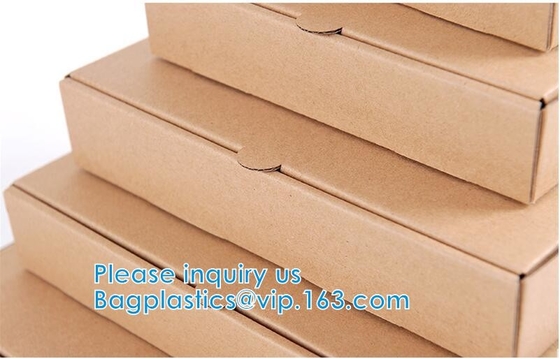 Custom Pizza Packing Paper Box Corrugated With Different Size, Recycle Paper Simple Pizza Package Lunch Box