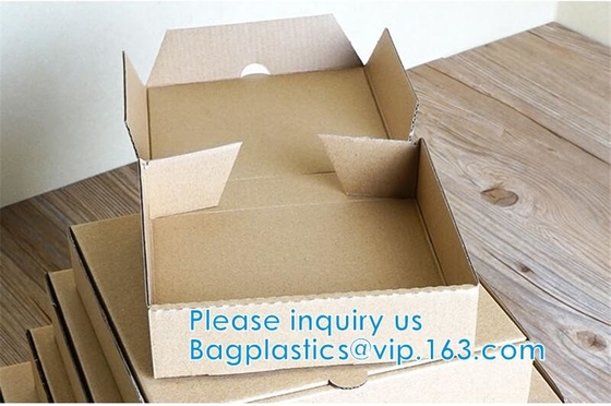 Custom Pizza Packing Paper Box Corrugated With Different Size, Recycle Paper Simple Pizza Package Lunch Box