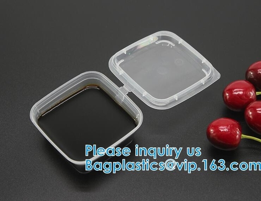 Sauce cup, Chutney pot, Slime Storage Container, Box With Lids, Kitchen Organizer, Baking Jelly Dessert Cup