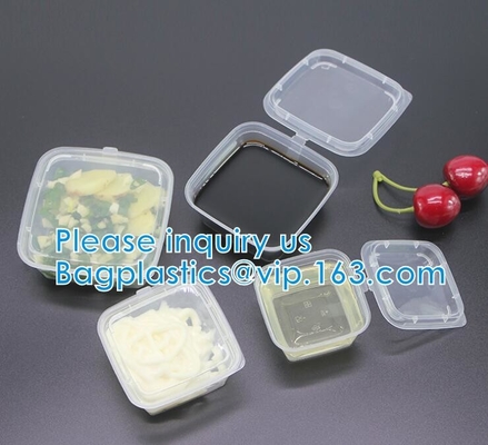 Sauce cup, Chutney pot, Slime Storage Container, Box With Lids, Kitchen Organizer, Baking Jelly Dessert Cup