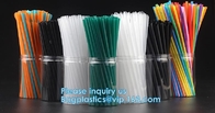 PLA Plant Based, Individual Wrap, Cocktail Drinking Straw, Eco Friendly, Corn Starch, Flexi, Spoon, Fork, Cultery
