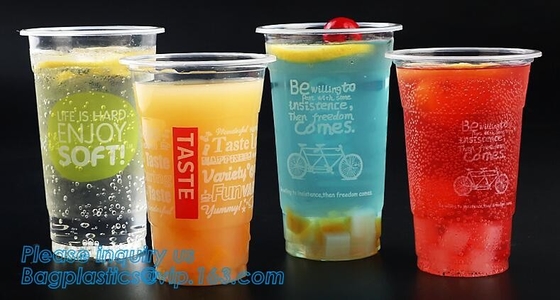 PLA compostabale Cup, PET Cup, PP Cup, PS Top Snack Cup Straw, Food Takeout Box, Salad Plastic Bowl Pulp