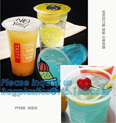 PLA compostabale Cup, PET Cup, PP Cup, PS Top Snack Cup Straw, Food Takeout Box, Salad Plastic Bowl Pulp