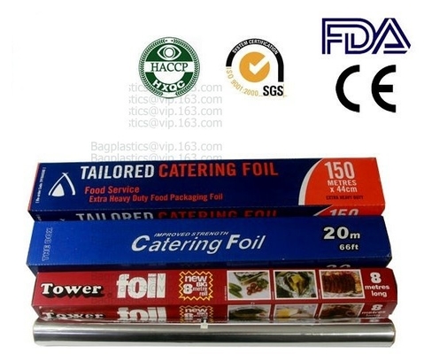 Aluminium Foil Roll, Household, Catering, 8011 Household Jumbo Roll, Alloy, Container Foil, Blister Foil