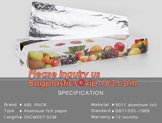 Aluminium Foil Roll, Household, Catering, 8011 Household Jumbo Roll, Alloy, Container Foil, Blister Foil