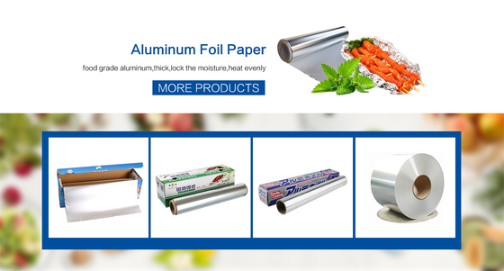 Aluminium Foil Roll, Household, Catering, 8011 Household Jumbo Roll, Alloy, Container Foil, Blister Foil