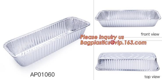 Free Sample, tin storage, Take Out Disposable Food Packaging Airline Foil Container, Compartment Takeaway Box