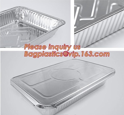 Free Sample, tin storage, Take Out Disposable Food Packaging Airline Foil Container, Compartment Takeaway Box