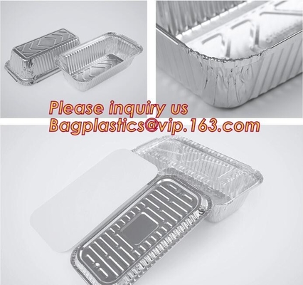 Free Sample, tin storage, Take Out Disposable Food Packaging Airline Foil Container, Compartment Takeaway Box